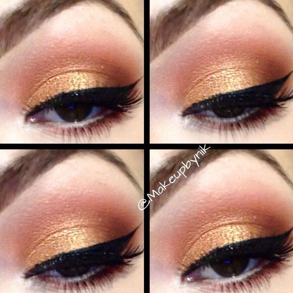 MAC Frost Shadow in Amber Lights (SHIMMERING GOLDEN BRONZE) - Picture 9 of 15